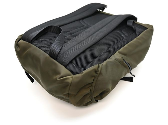 Zaino Prada da uomo in nylon kaki Cachi - vista 4