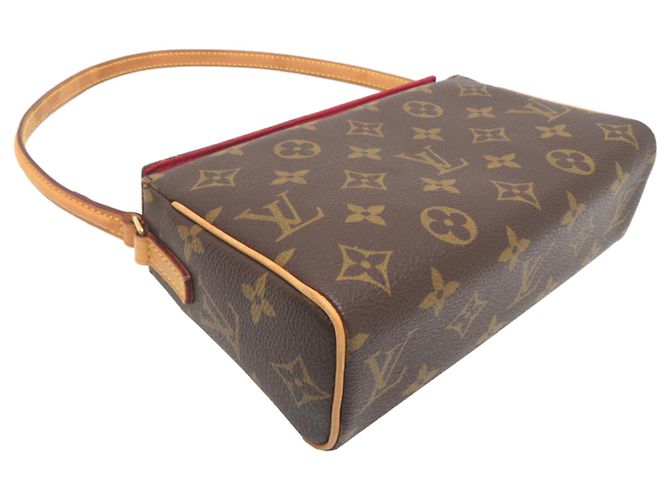 Louis Vuitton Recital Schultertasche für Damen M51900 Braun - Ansicht 3