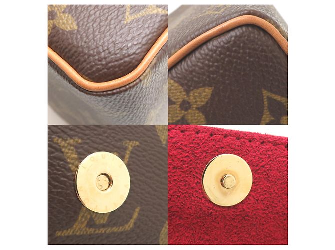 Borsa a tracolla Louis Vuitton Recital da donna M51900 Marrone - vista 10