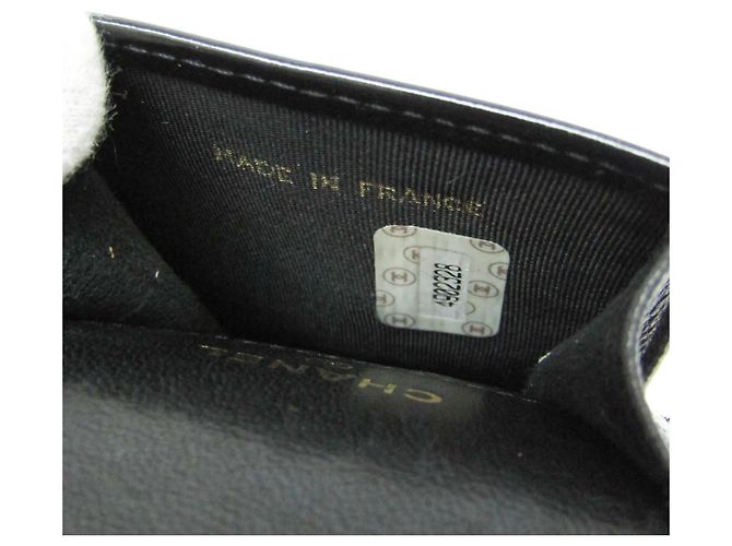 Chanel Porta chiavi Vernice N/a Nero - vista 5
