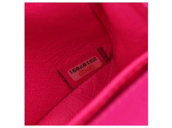 Chanel Reissue 2.55 Flap Clutch em couro de bezerro matelassé envelhecido Rosa - vista 5