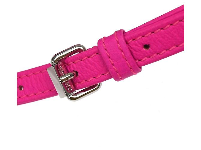 Chanel Reissue 2.55 Flap Clutch em couro de bezerro matelassé envelhecido Rosa - vista 6