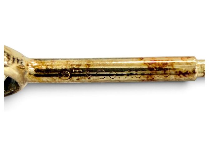 Orecchini a lobo Tiffany & Co. By the Yard in oro giallo 18K e diamanti D'oro - vista 6