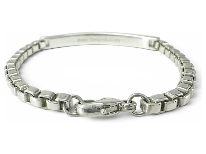 Tiffany & Co Bracciale a catena Venetian Link ID con ciondolo Tiffany Argento - vista 4