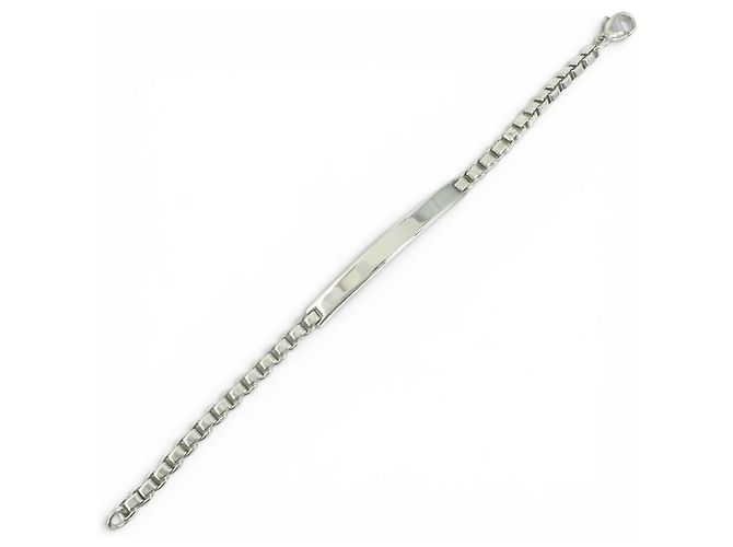 Tiffany & Co Bracciale a catena Venetian Link ID con ciondolo Tiffany Argento - vista 5