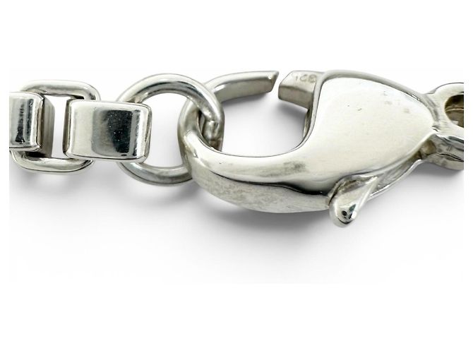 Tiffany & Co Bracciale a catena Venetian Link ID con ciondolo Tiffany Argento - vista 6
