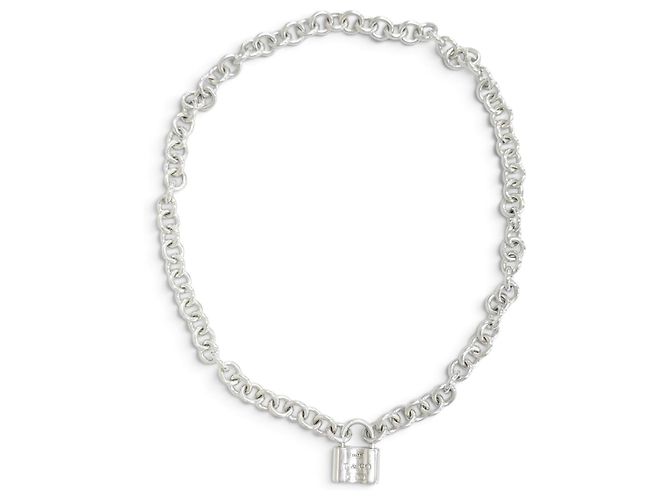 Tiffany & Co Collana Tiffany 1837 Lock Cadena Argento - vista 3