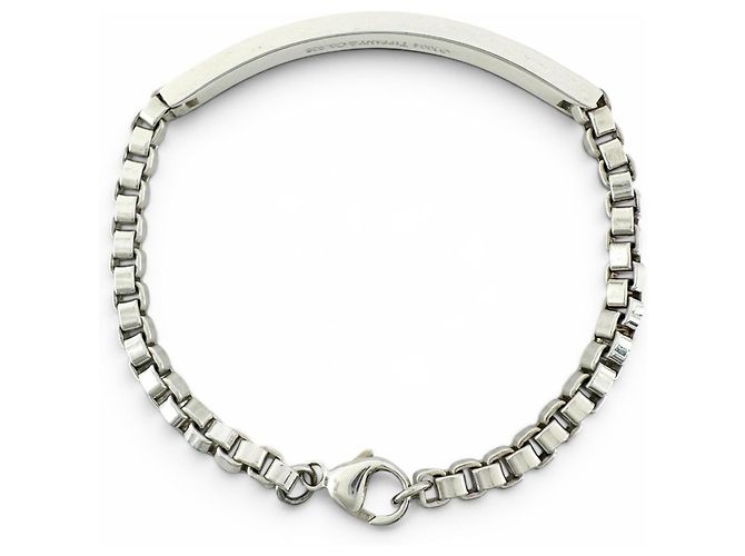 Bracciale ID Tiffany & Co. a maglie veneziane Argento - vista 3