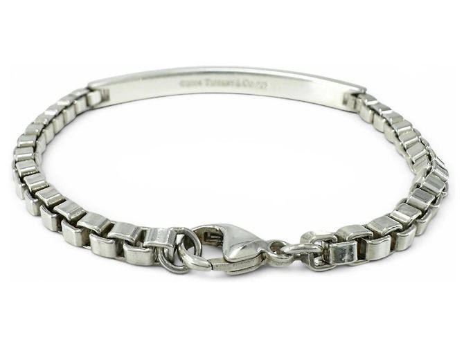 Bracciale ID Tiffany & Co. a maglie veneziane Argento - vista 4