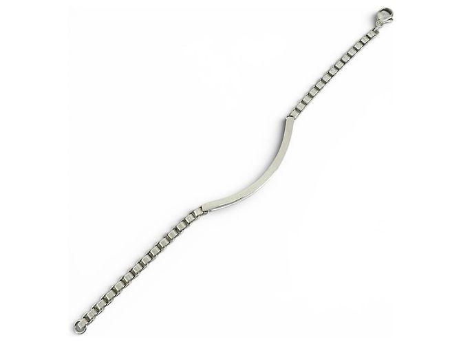 Bracciale ID Tiffany & Co. a maglie veneziane Argento - vista 5