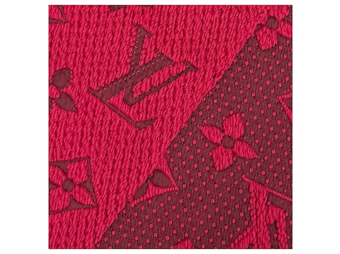 Louis Vuitton Ruby Monogram Stole Red - view 5