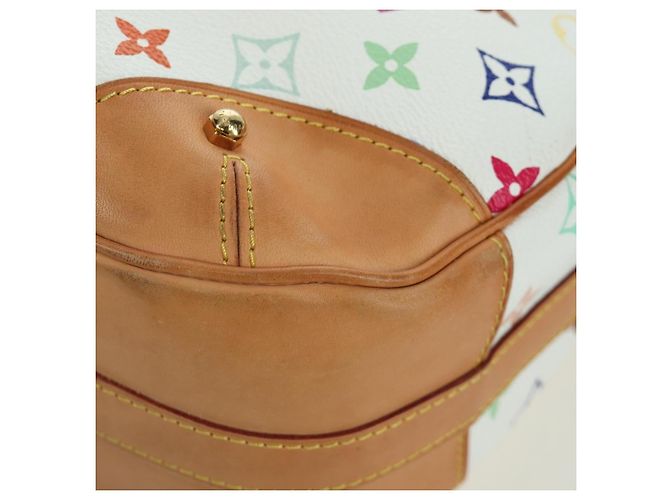 LOUIS VUITTON Monogram Multicolor Greta Hand Bag White M40195 LV - Ansicht 17