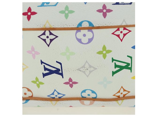 LOUIS VUITTON Monogram Multicolor Greta Hand Bag White M40195 LV - Ansicht 6