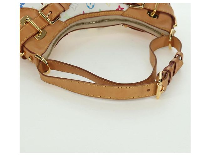 LOUIS VUITTON Monogram Multicolor Greta Hand Bag White M40195 LV - Ansicht 8