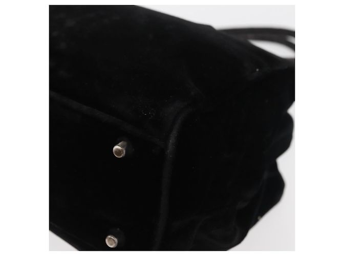 PRADA Handtasche Velor Black - Ansicht 11