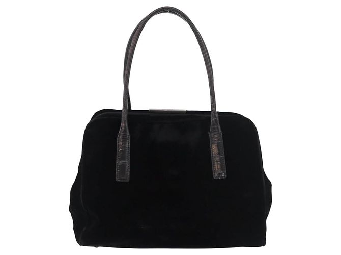 PRADA Handtasche Velor Black - Ansicht 2