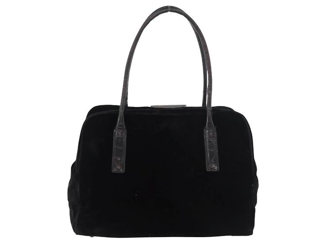PRADA Handtasche Velor Black - Ansicht 3