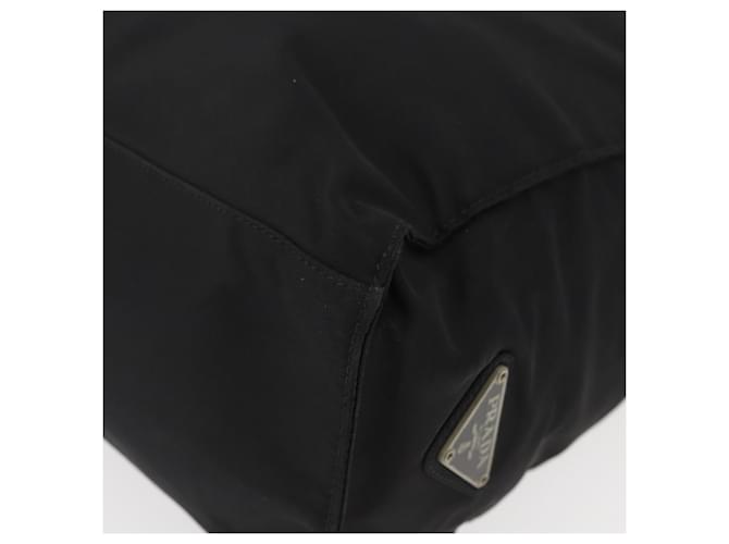 PRADA Hand Bag Nylon Black Silver - vista 11