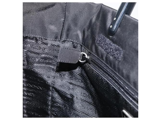 PRADA Hand Bag Nylon Black Silver - vista 20