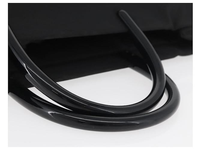 PRADA Hand Bag Nylon Black Silver - vista 7