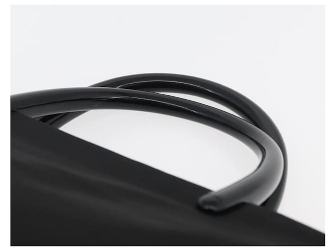 PRADA Hand Bag Nylon Black Silver - vista 8