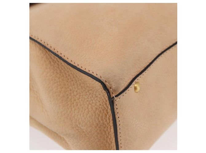 Céline CELINE Hand Bag Leather Beige Gold - vista 11