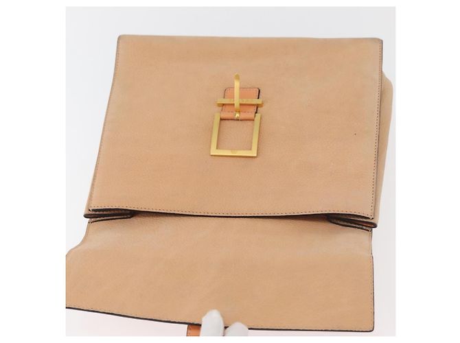 Céline CELINE Hand Bag Leather Beige Gold - vista 16