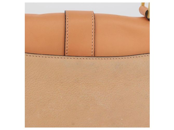 Céline CELINE Hand Bag Leather Beige Gold - vista 4