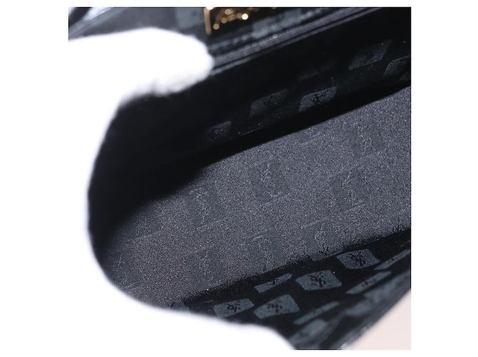 SAINT LAURENT Hand Bag Leather 2way Black Gold - vista 18