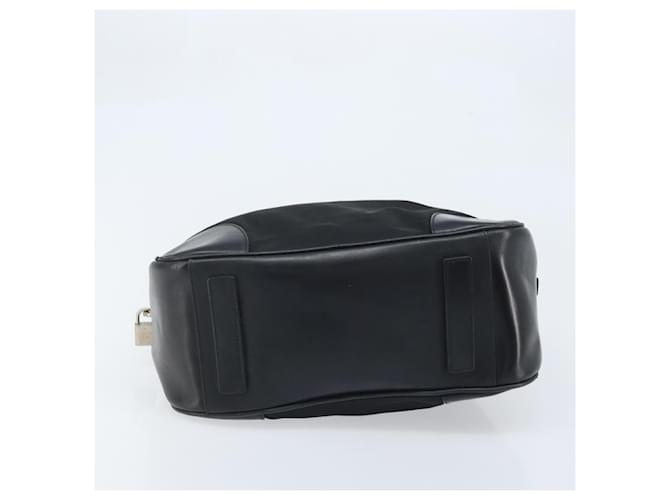 PRADA Hand Bag Nylon Black Silver - vista 5
