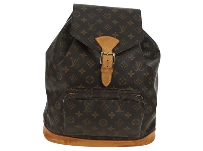 LOUIS VUITTON Monogram Montsouris GM Backpack M51135 LV - vista 2