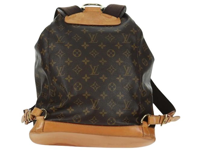LOUIS VUITTON Monogram Montsouris GM Backpack M51135 LV - vista 3