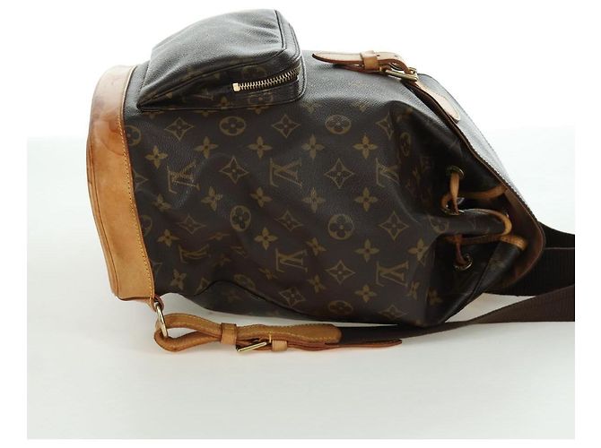LOUIS VUITTON Monogram Montsouris GM Backpack M51135 LV - vista 5
