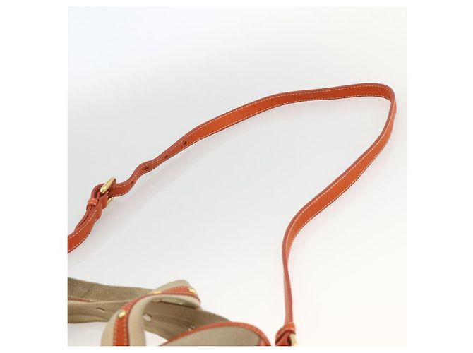 PRADA Hand Bag Logo jacquard 2way Beige Gold - vista 10