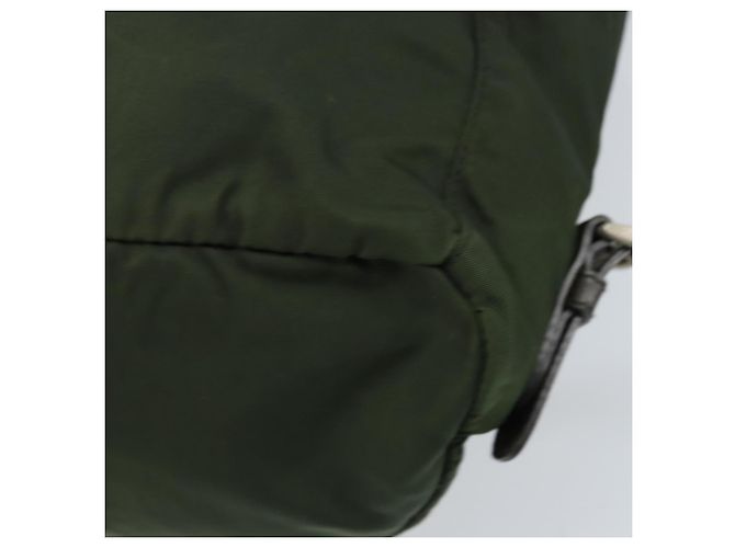 PRADA Rucksack Nylon Khaki Silver - Ansicht 14