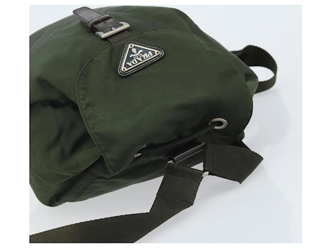 PRADA Rucksack Nylon Khaki Silver - Ansicht 6