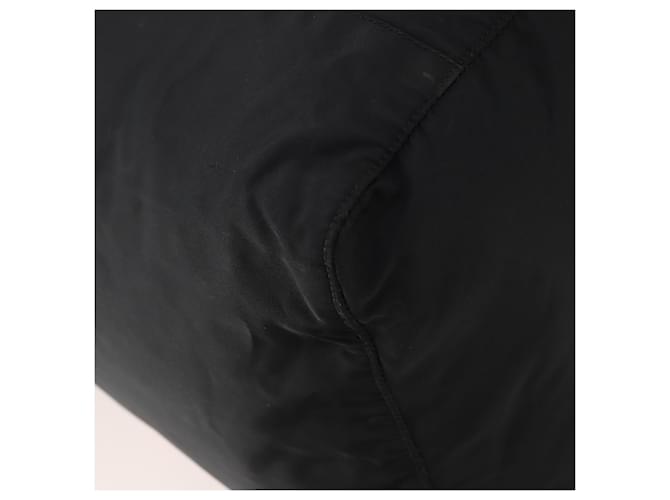 PRADA Boston Bag Nylon 2way Black Silver - vista 14