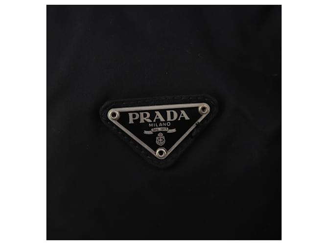 PRADA Boston Bag Nylon 2way Black Silver - vista 17