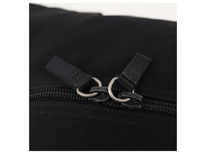 PRADA Boston Bag Nylon 2way Black Silver - vista 18