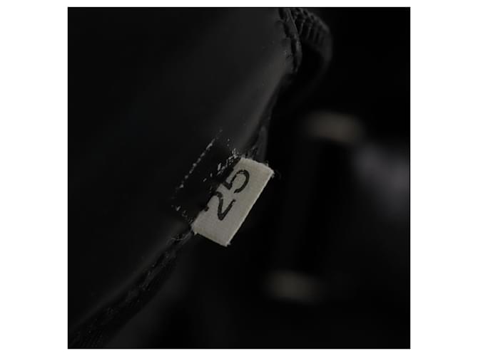 PRADA Boston Bag Nylon 2way Black Silver - vista 23