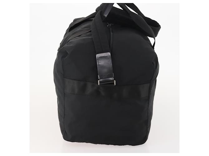PRADA Boston Bag Nylon 2way Black Silver - vista 4