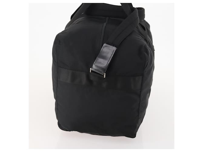 PRADA Boston Bag Nylon 2way Black Silver - vista 5