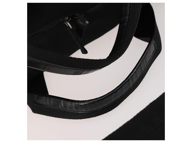 PRADA Boston Bag Nylon 2way Black Silver - vista 9