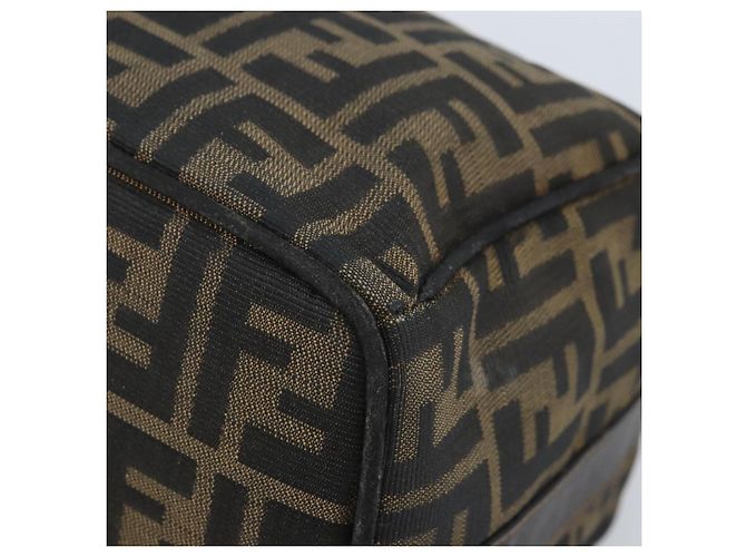 FENDI Zucca Canvas Hand Bag Black Gold - vista 11