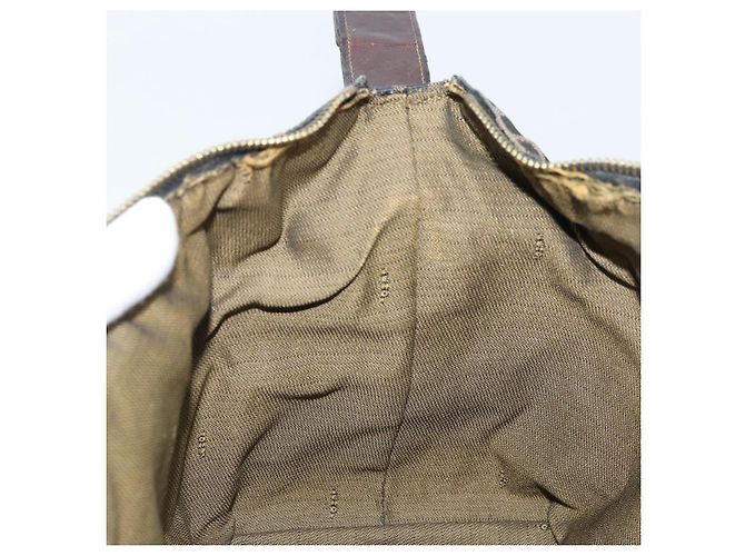 FENDI Zucca Canvas Hand Bag Black Gold - vista 20