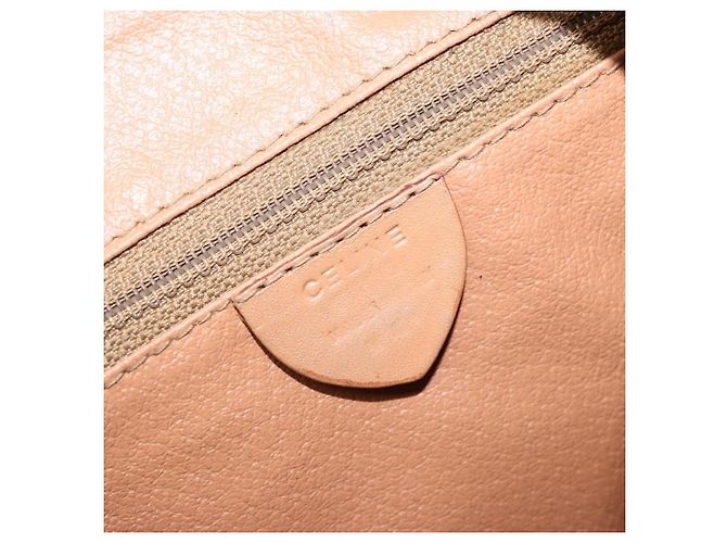 Céline CELINE Macadam Canvas Backpack PVC Leather Brown Gold - vista 20