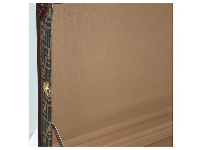 FENDI Zucca Canvas Trunk Black Brown - vista 25