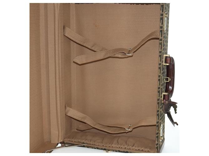 FENDI Zucca Canvas Trunk Black Brown - vista 27