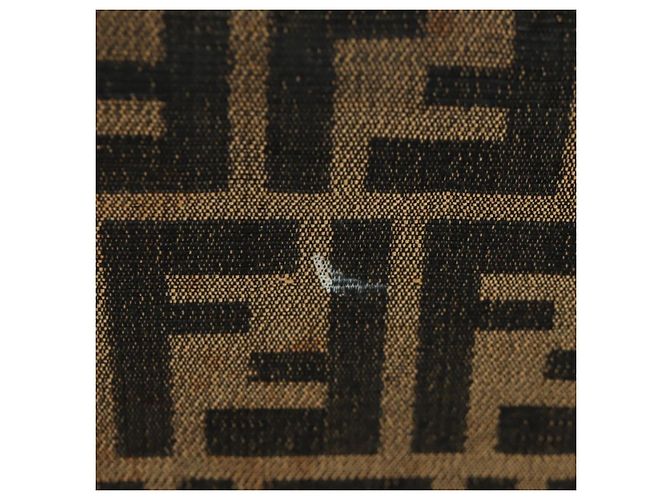 FENDI Zucca Canvas Trunk Black Brown - vista 3