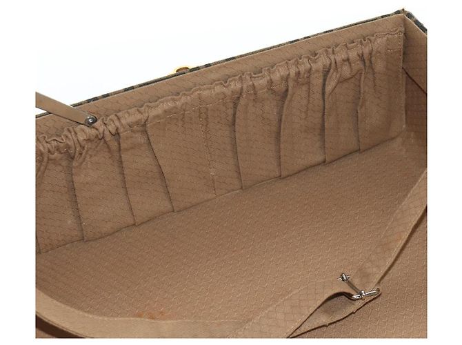 FENDI Zucca Canvas Trunk Black Brown - vista 32